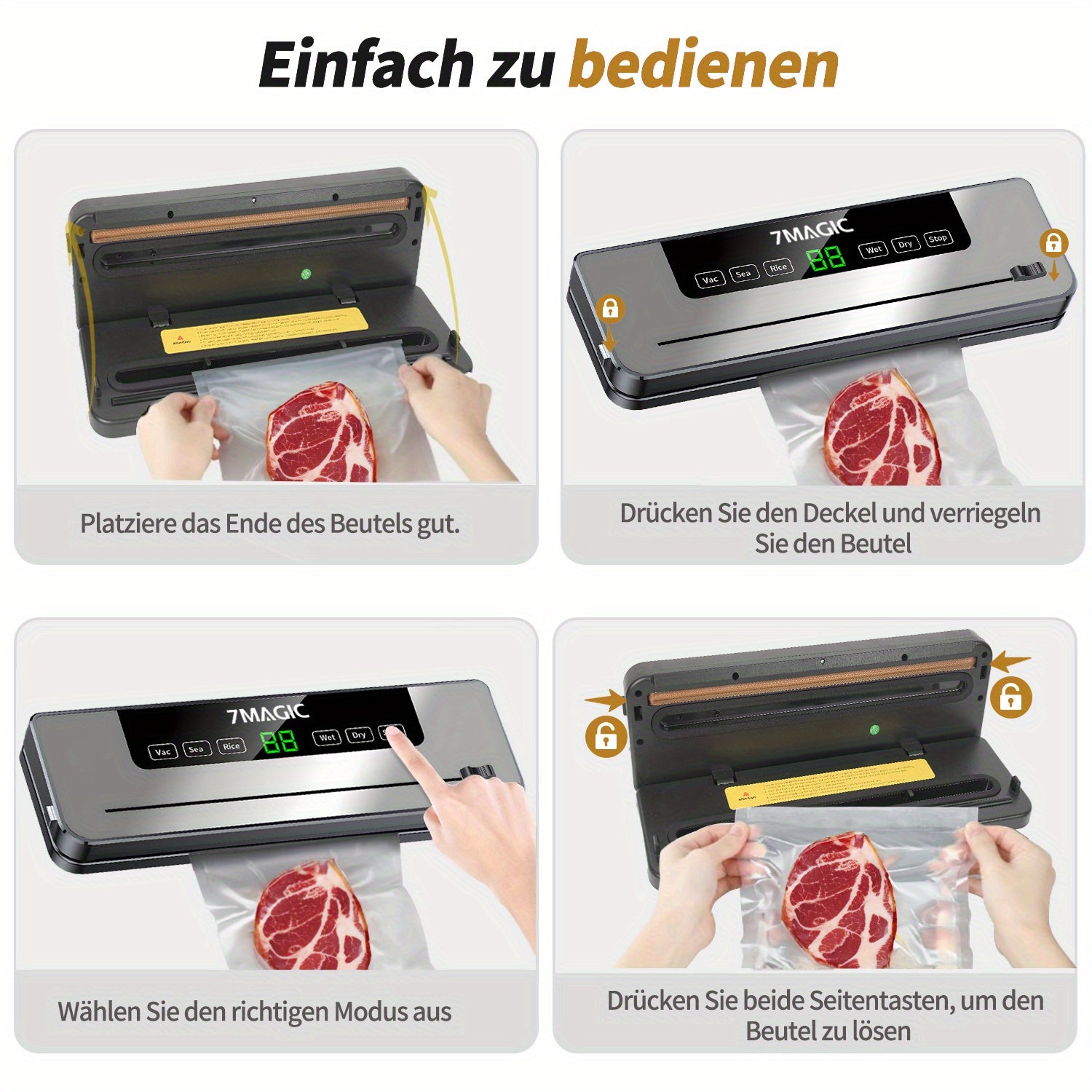 Vacuümverpakkingsmachine.