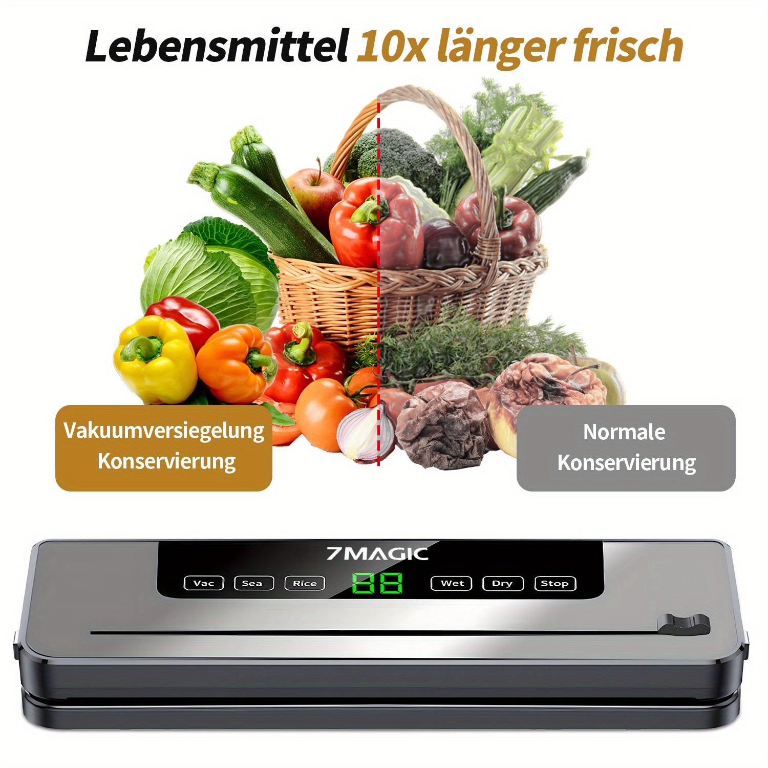 Vacuümverpakkingsmachine.