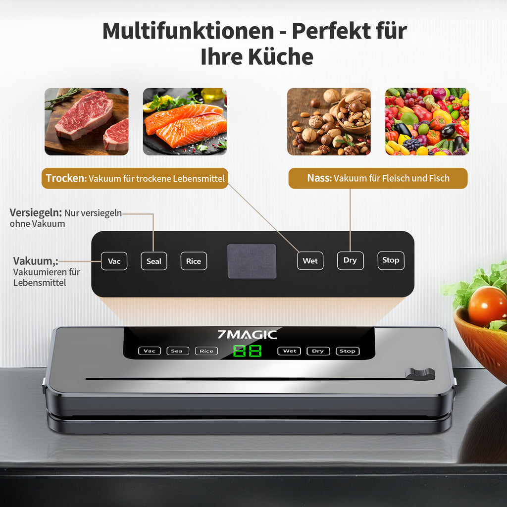 Vacuümverpakkingsmachine.