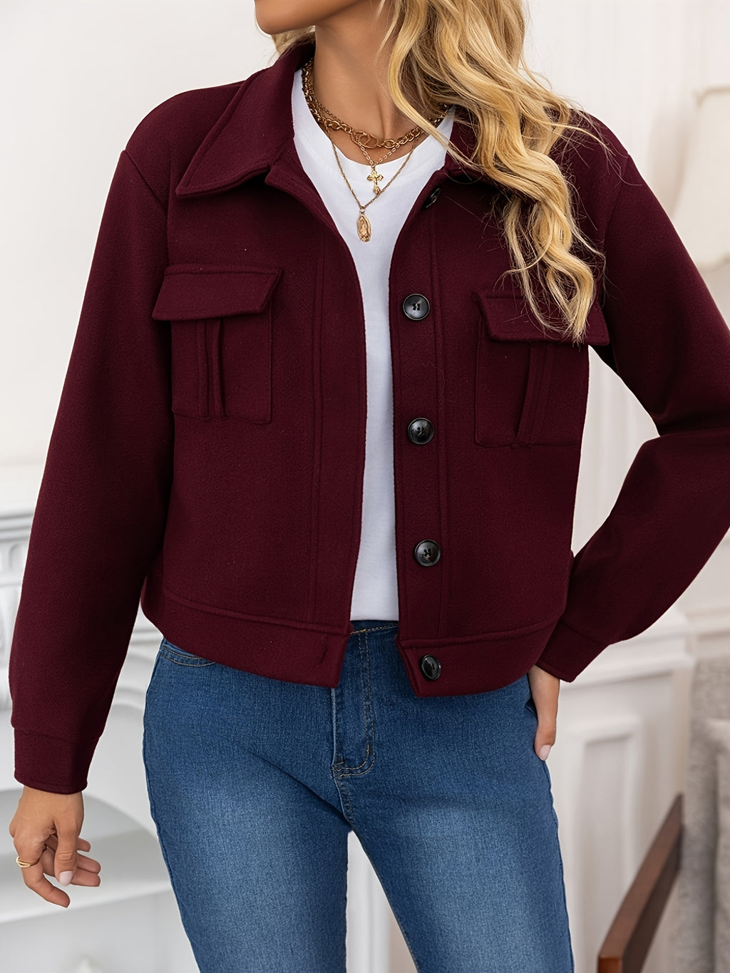 Elegante Dames Suèdelook Jas – Tijdloze All-Season Stijl.