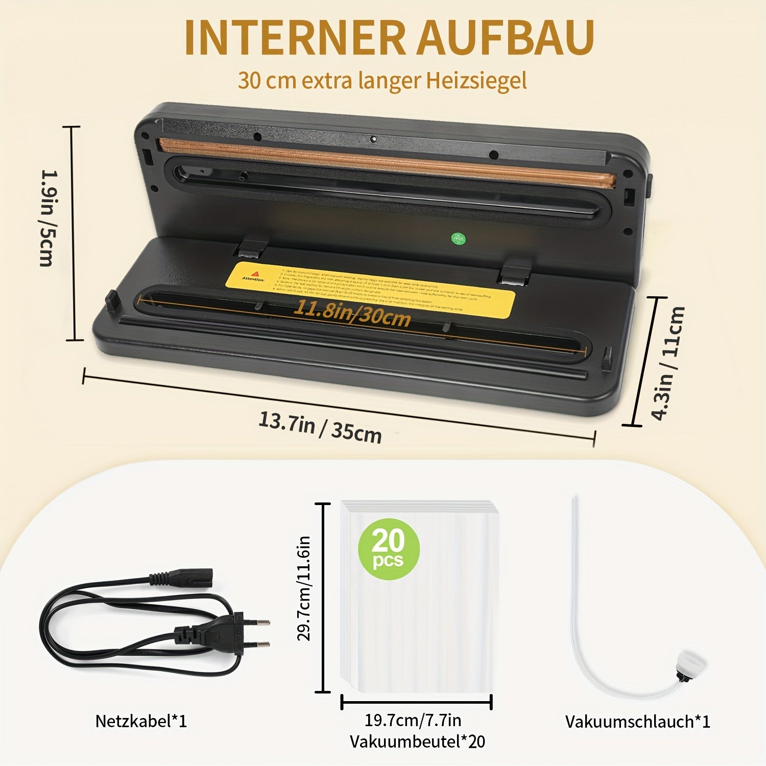 Vacuümverpakkingsmachine.