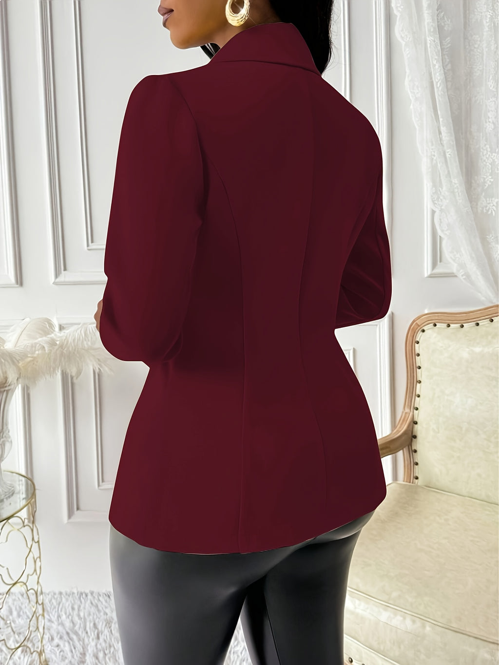 Dames Lichtgewicht Casual Blazer – All-Season Elegantie.