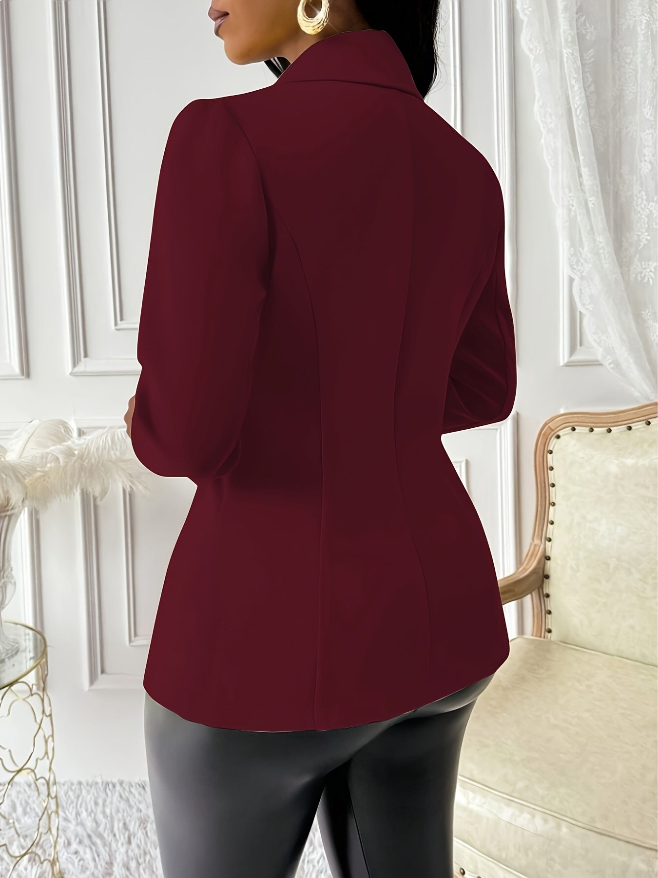 Dames Lichtgewicht Casual Blazer – All-Season Elegantie.