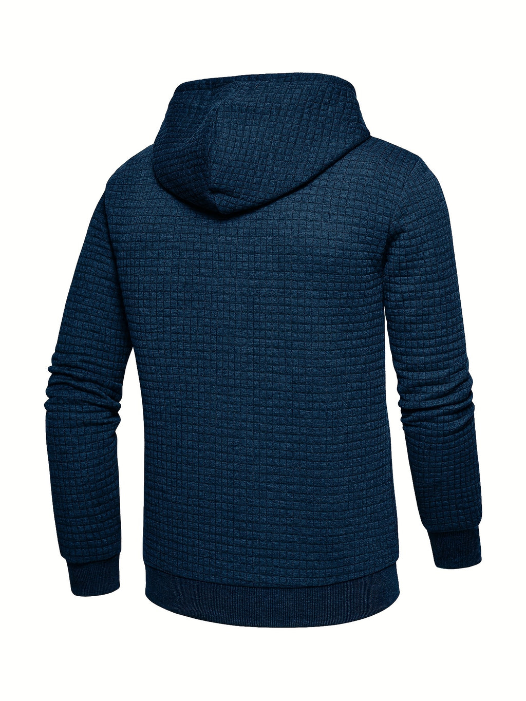 Herensport Hoodie – Lichtgewicht & Vocht afvoerend met Koperen Rits detail.