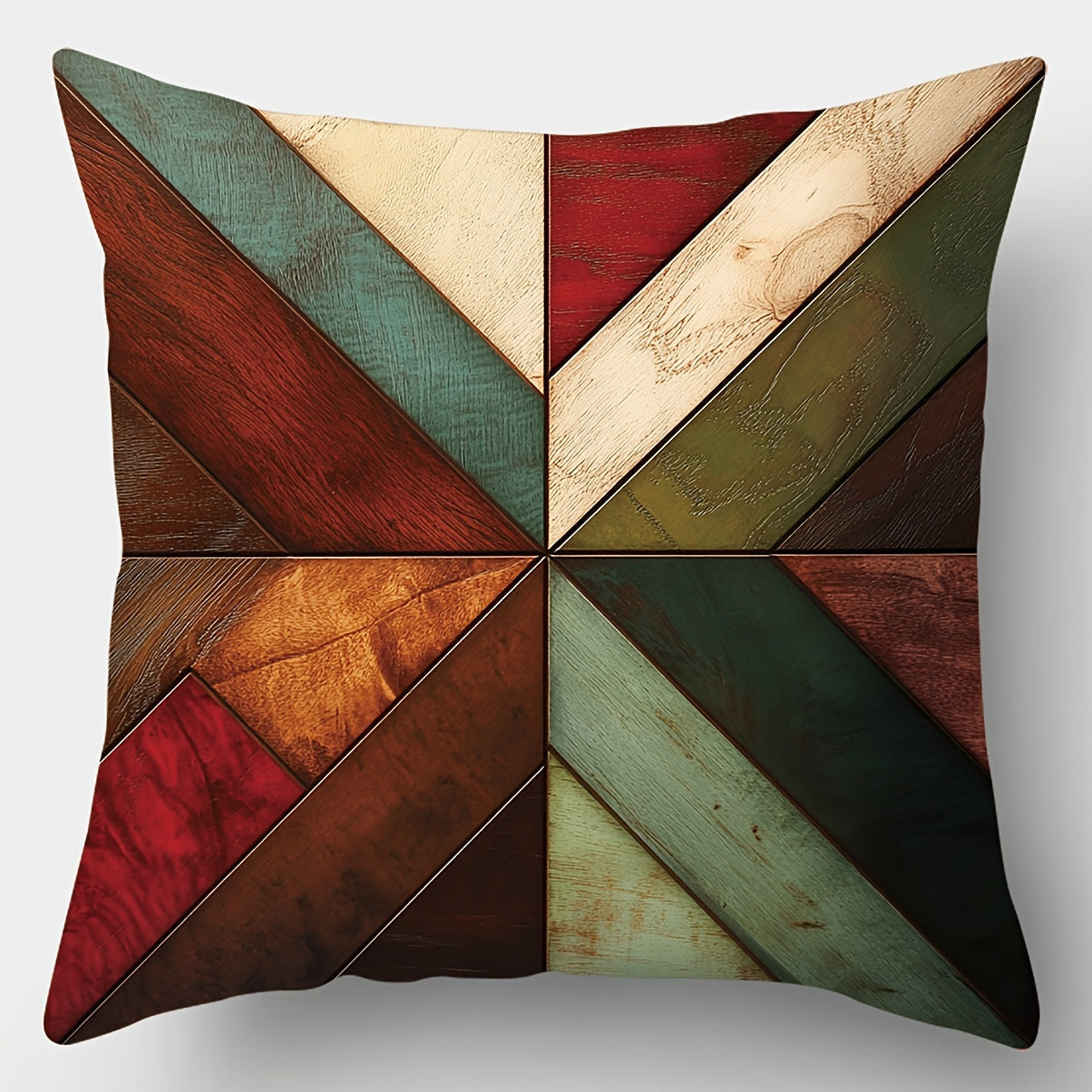 4-Pack Moderne Geometrische Werpkussens – Decoratieve Kussenslopen voor Bank & Terras.