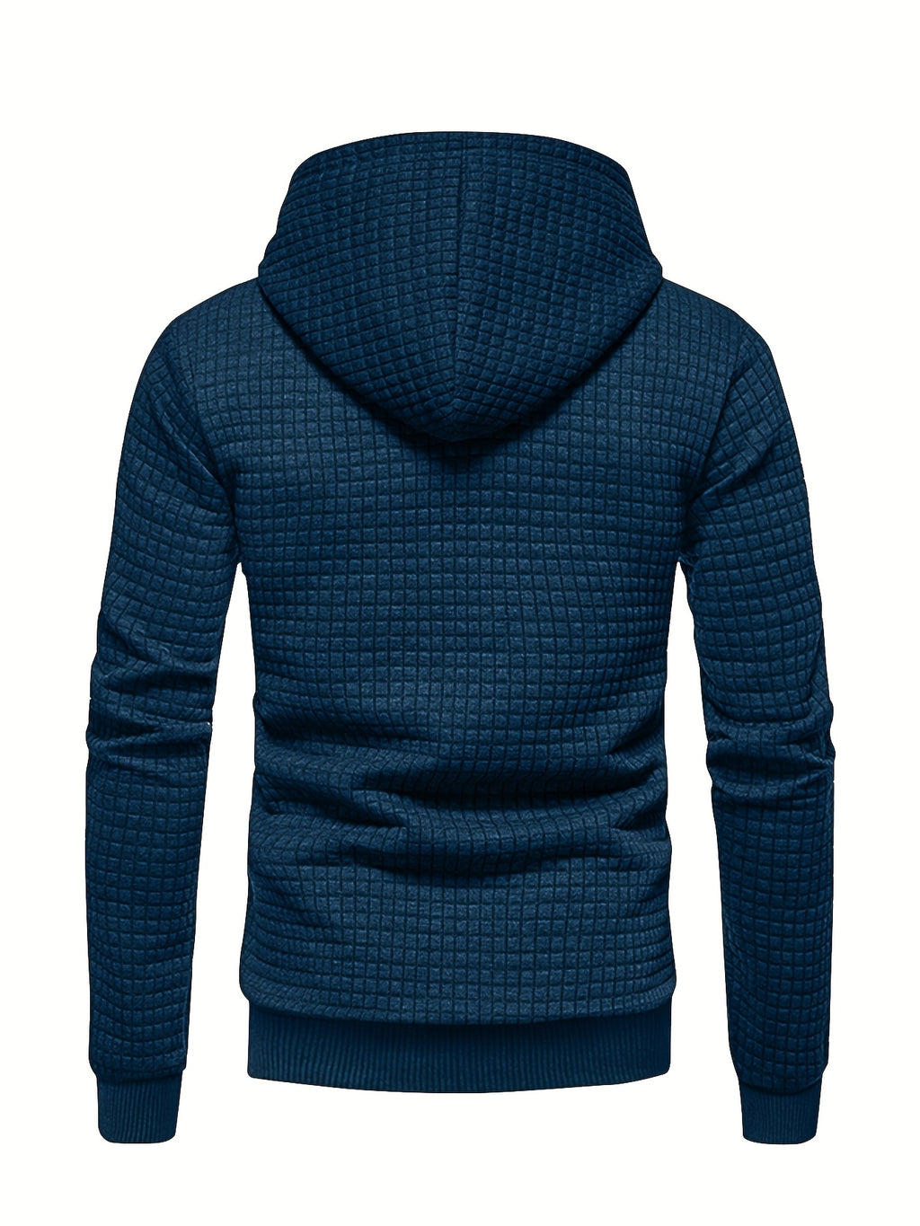 Herensport Hoodie – Lichtgewicht & Vocht afvoerend met Koperen Rits detail.