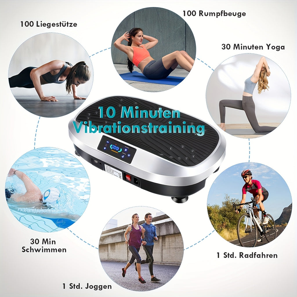 Intelligente Trillingsplaat met Muziek en Afstandsbediening.