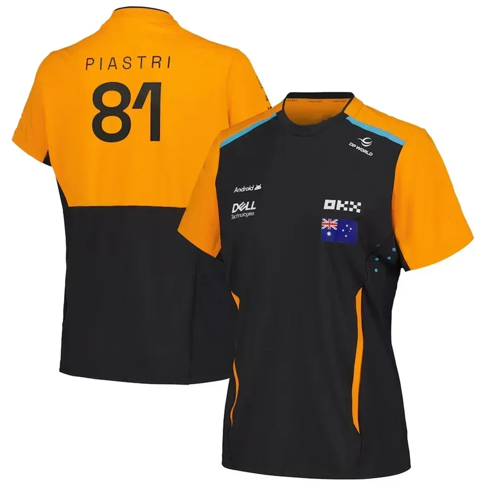 2025 F1 Racing T-shirt – Lando Norris & Oscar Piastri.