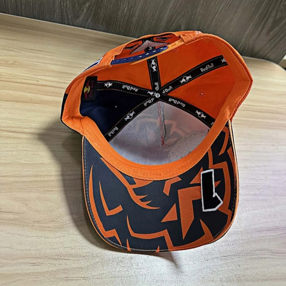 Orange Red Bull Racing Baseball Cap – Verstappen Edition.
