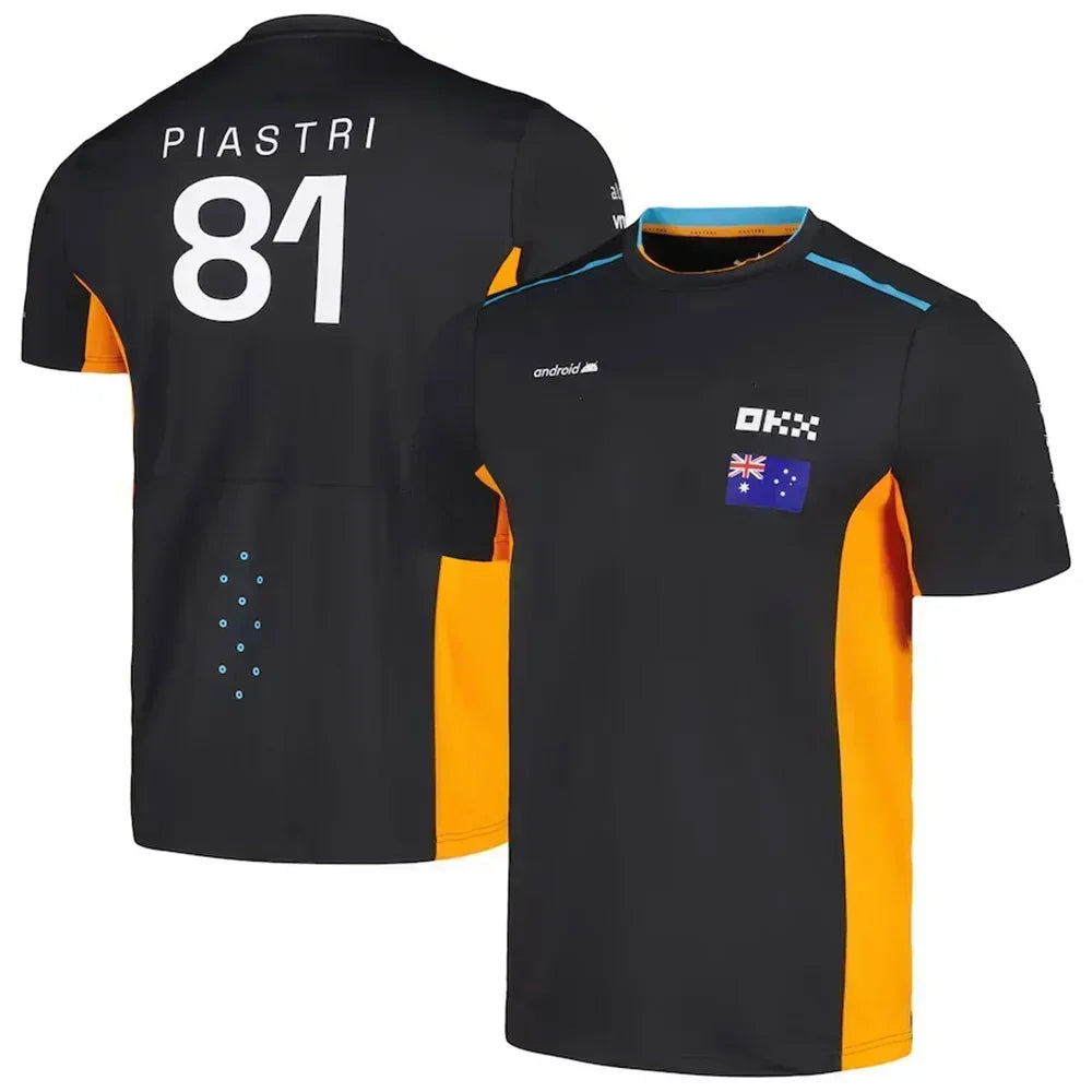 2025 F1 Racing T-shirt – Lando Norris & Oscar Piastri.