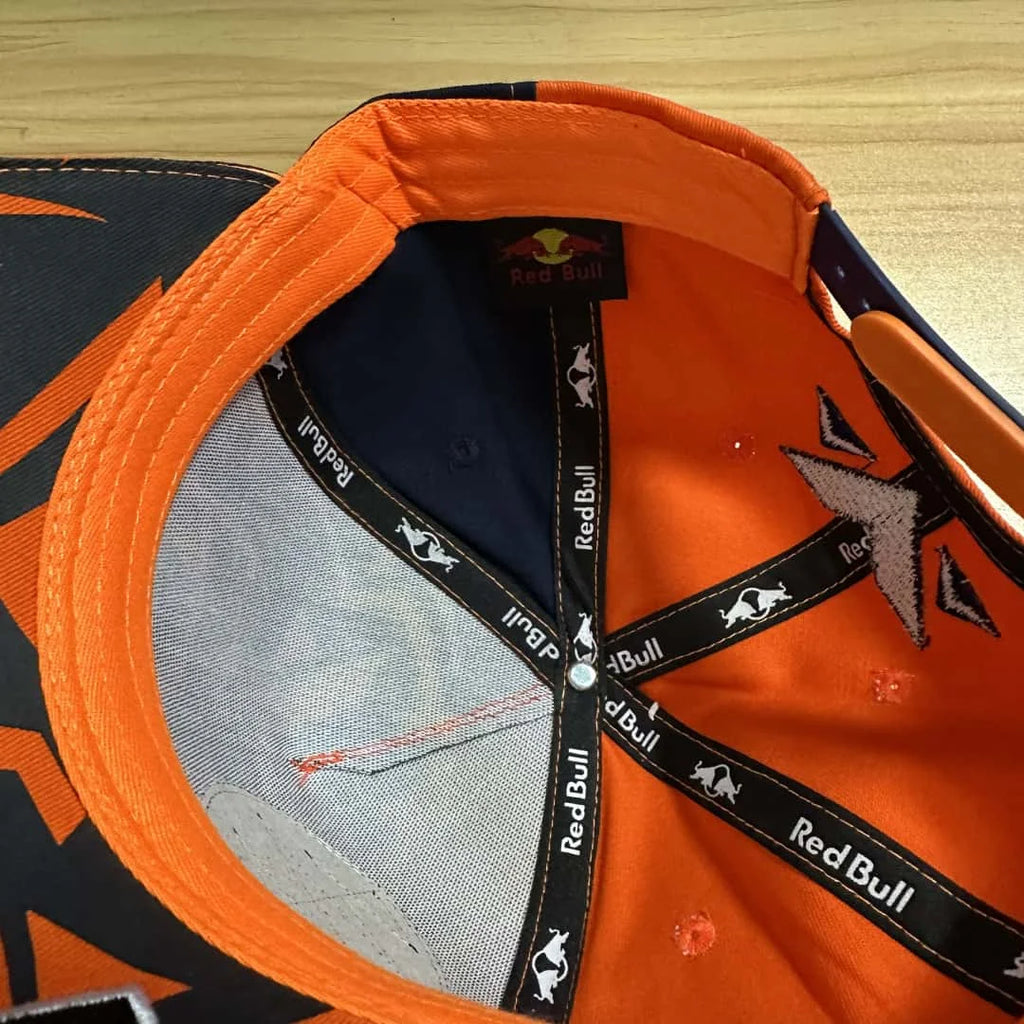 Orange Red Bull Racing Baseball Cap – Verstappen Edition.