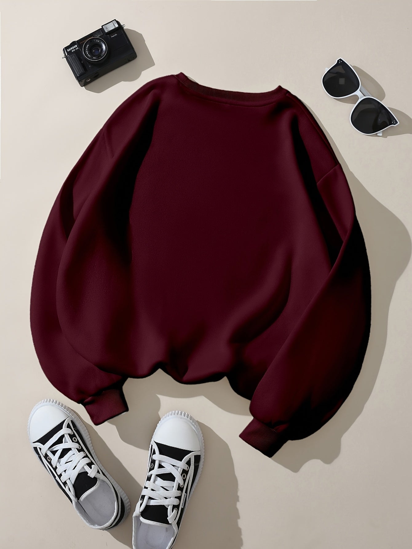 Dames  Sweatshirt – Minimalistische Stijl & Comfort.
