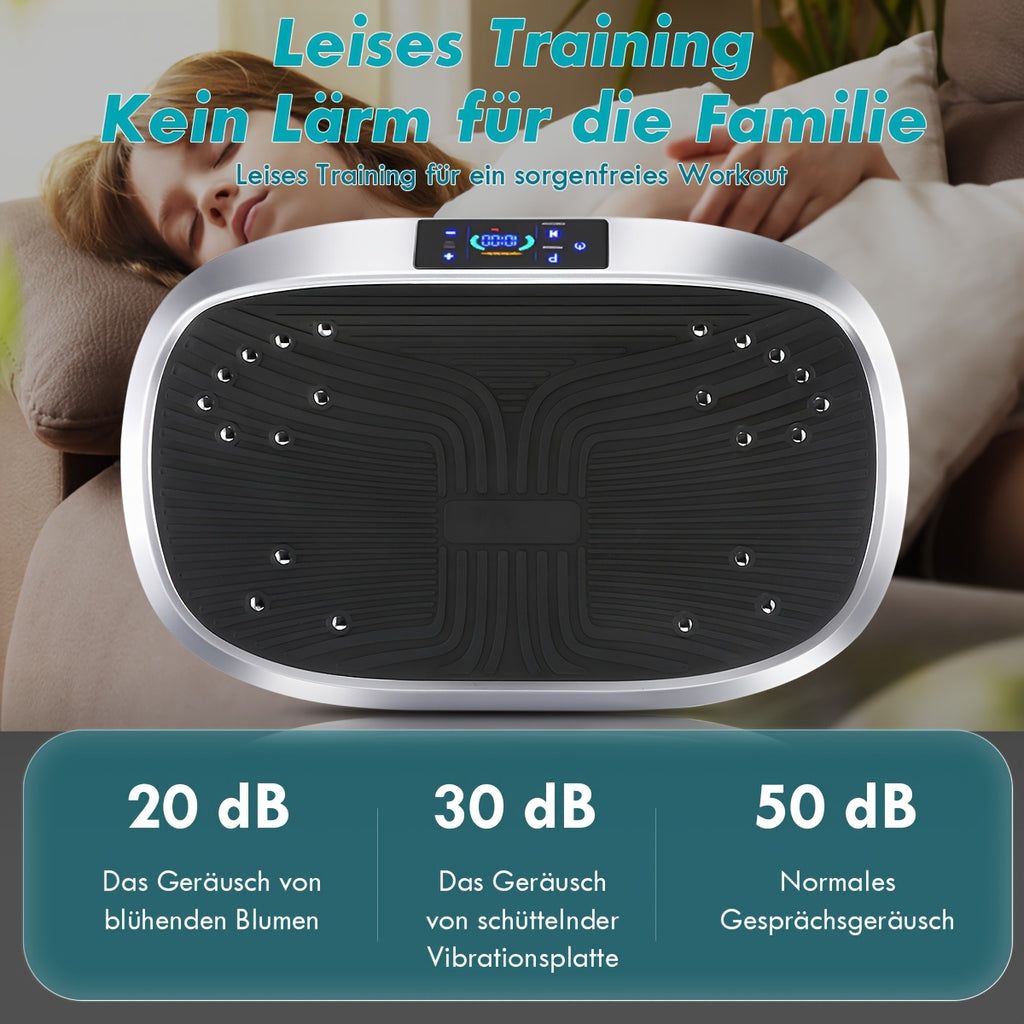 Intelligente Trillingsplaat met Muziek en Afstandsbediening.