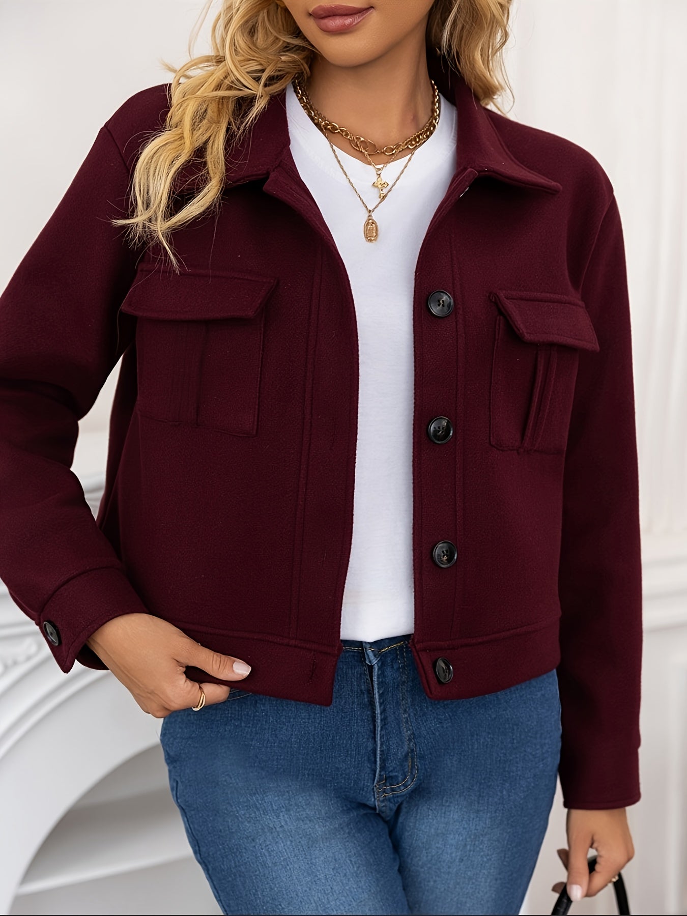 Elegante Dames Suèdelook Jas – Tijdloze All-Season Stijl.