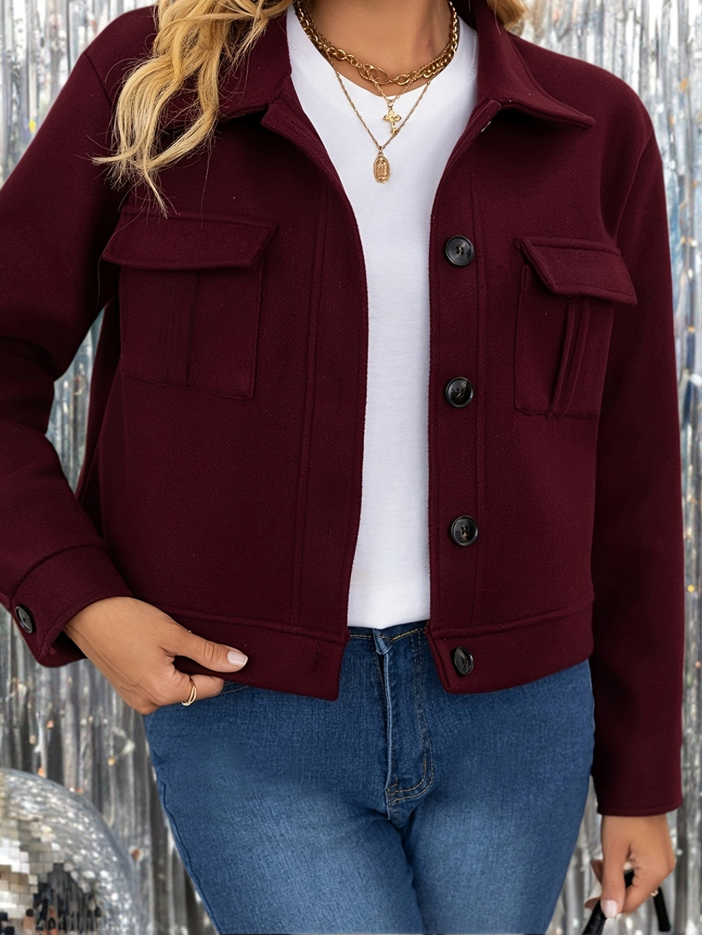 Elegante Dames Suèdelook Jas – Tijdloze All-Season Stijl.